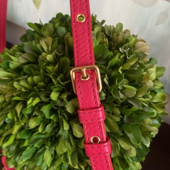 MARC BY MARC JACOBS🩷POP PINK🩷 "CLASSIC Q PERCY" 💯% COW LEATHER CROSSBODY BAG - Picture 13 of 17